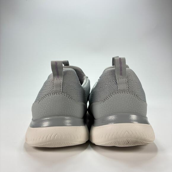 Skechers Summits Grey Knit Slip On Running Shoes 179052WR Women's Size 10 - Picture 5 of 10